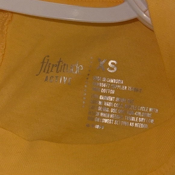 JCP Flirtitude Girls' Active Tee - Picture 3 of 3